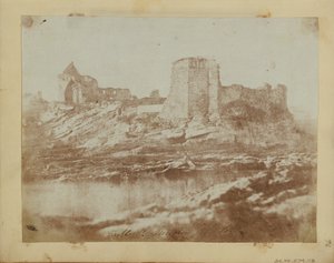 Castillo de St. Andrews desde el noroeste de Hill and Adamson
